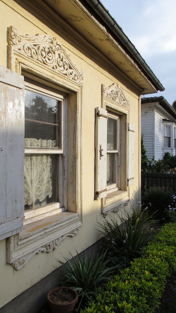 exquisite cottage window trims