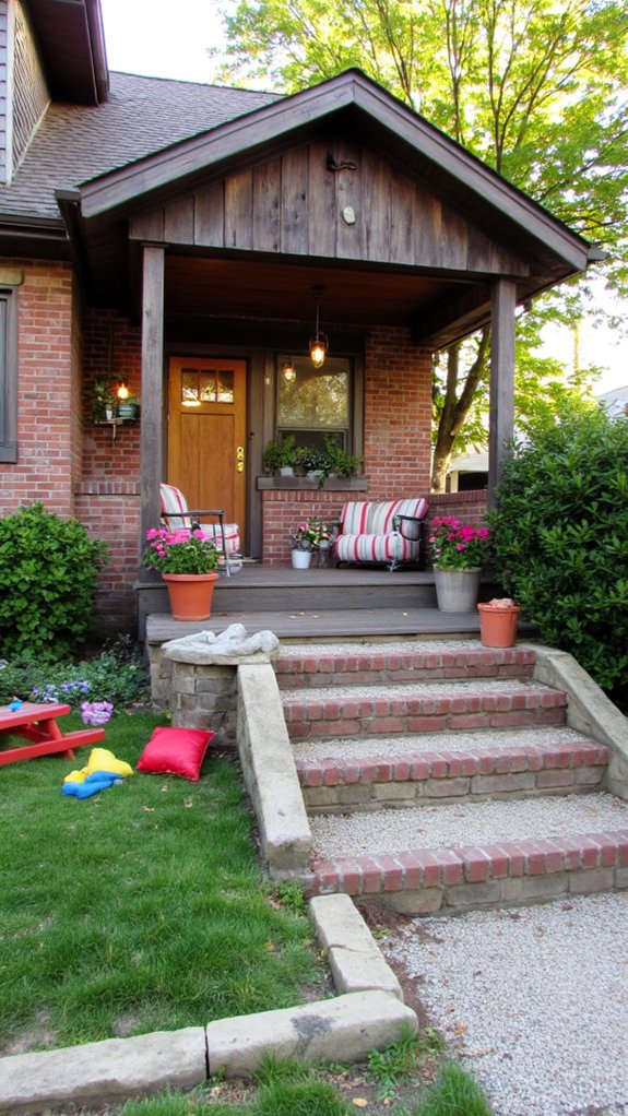 family friendly outdoor play area