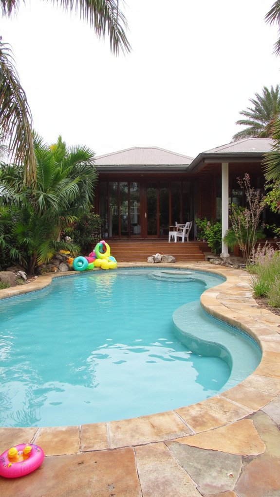family friendly tropical oasis