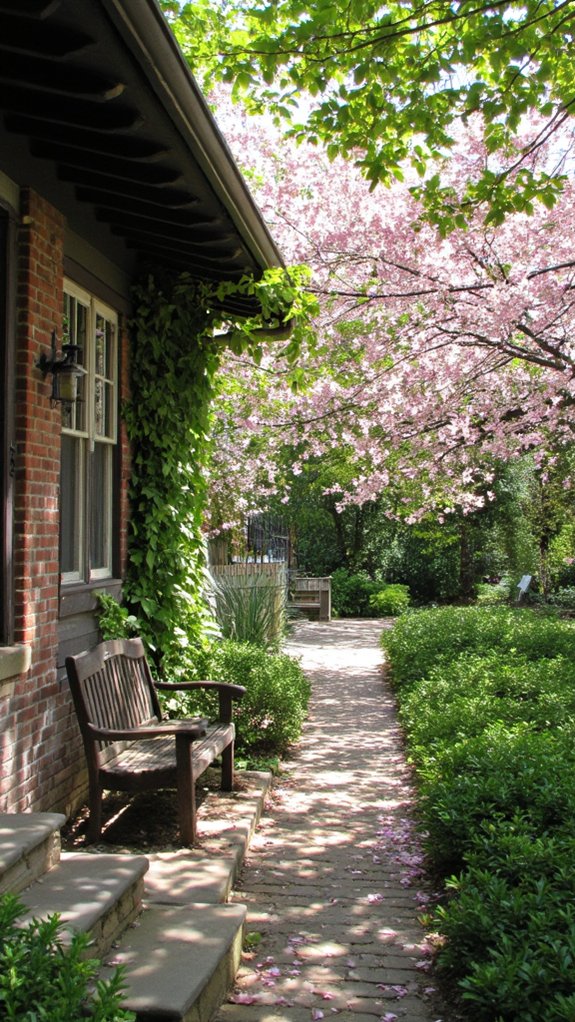 fruit trees enhance gardens