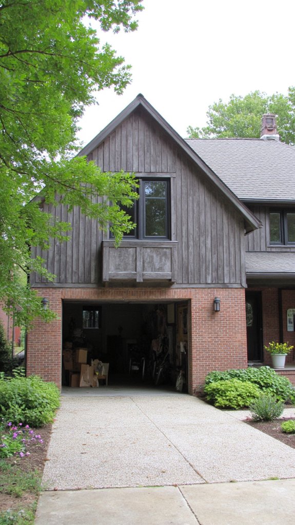 functional rustic garage design