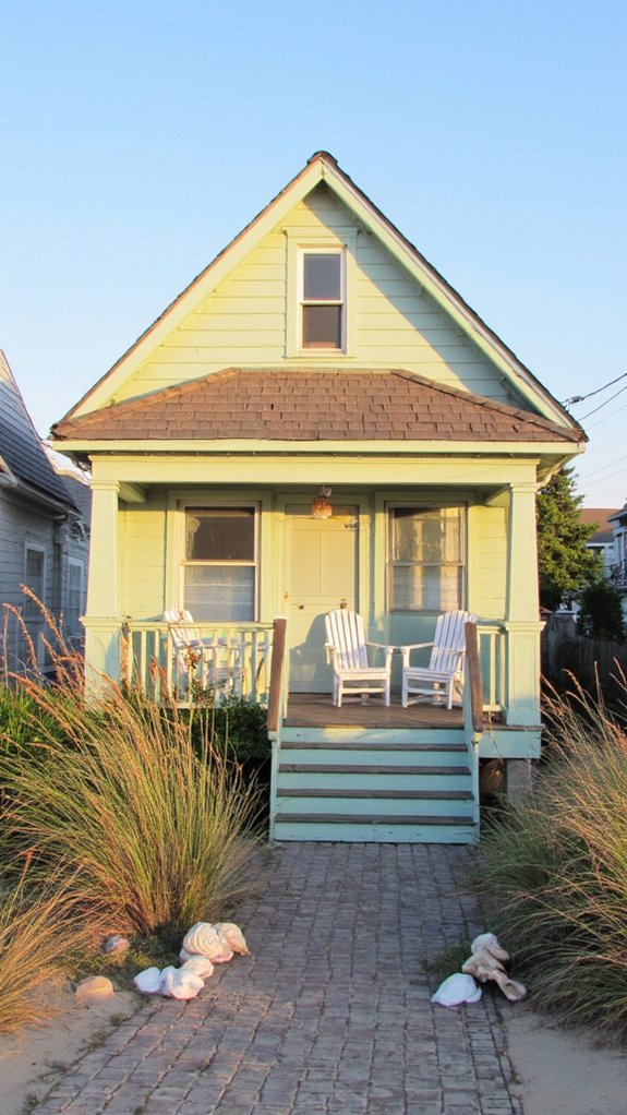 gable roofs enhance coastal charm