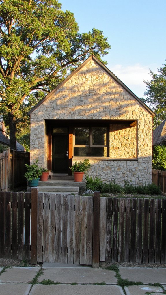 geometric stone veneer patterns