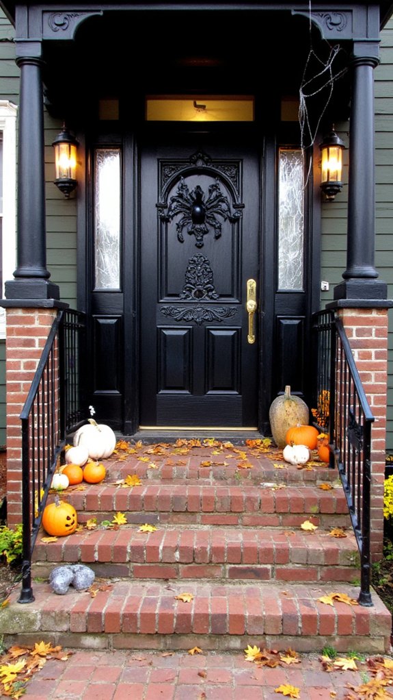 gothic doorway halloween accents