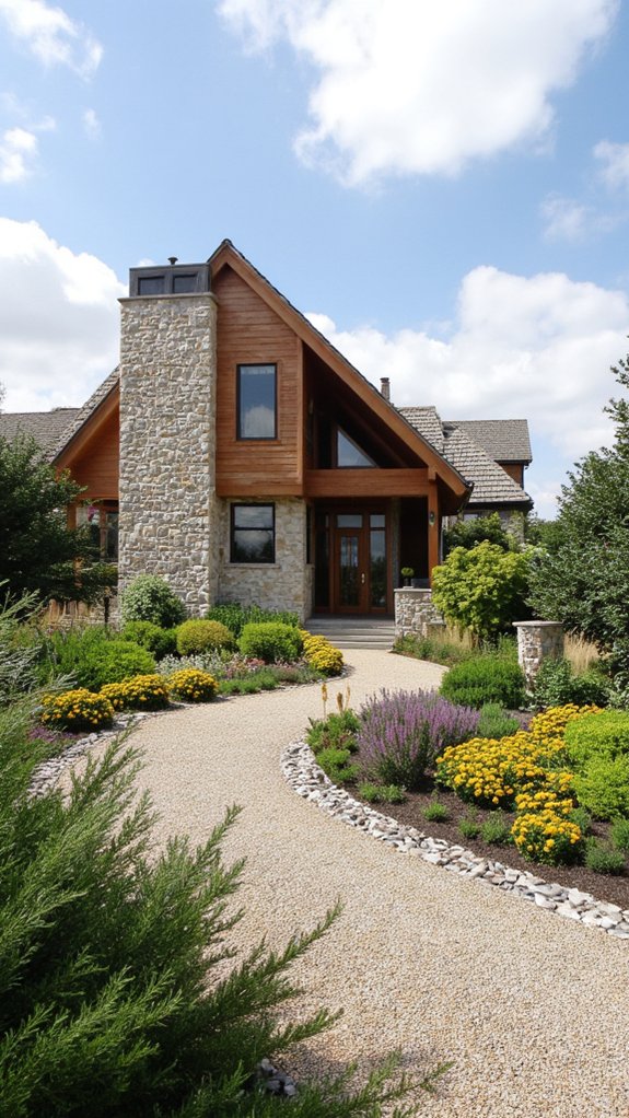 harmonious architectural landscaping design