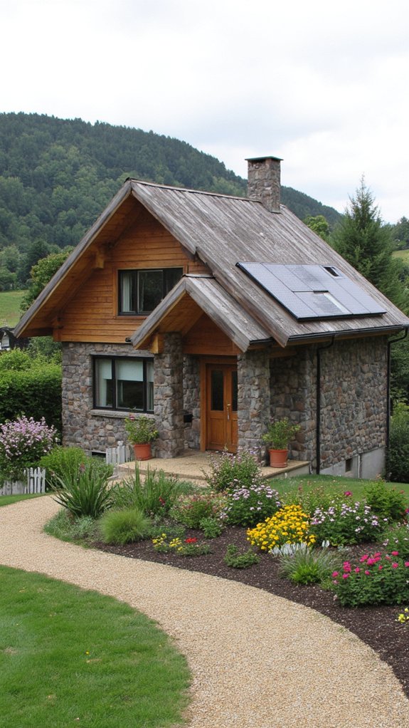 harmonizing roofs with landscape