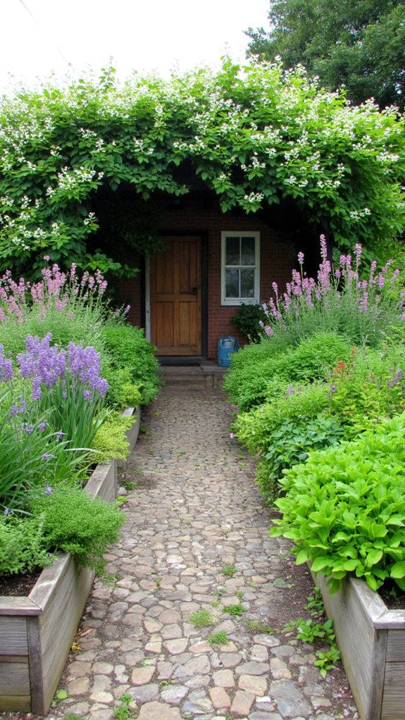 herbs enhancing garden experience