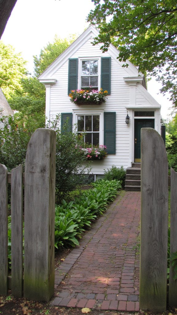 heritage inspired wooden fencing