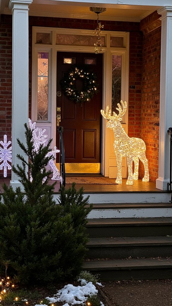 illuminated holiday decorative figures