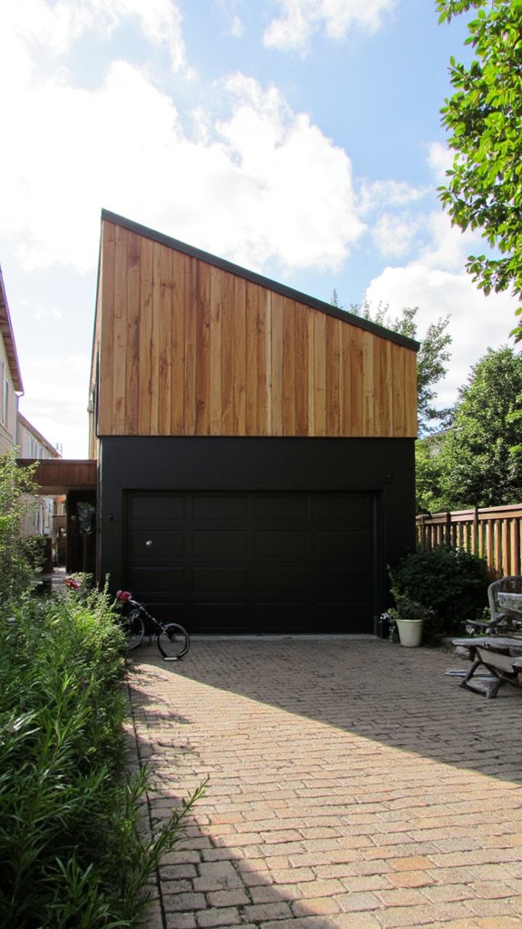 integrated garage home designs