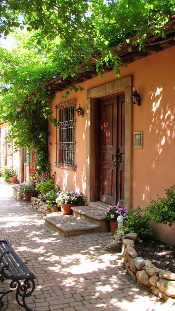 intricate architectural security elements