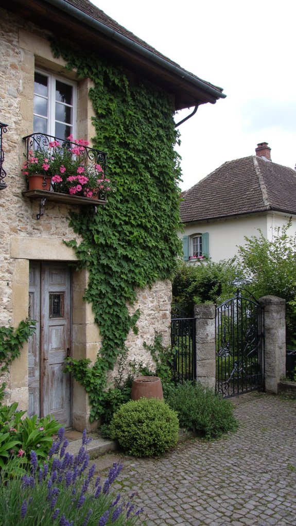 intricate french ironwork elegance