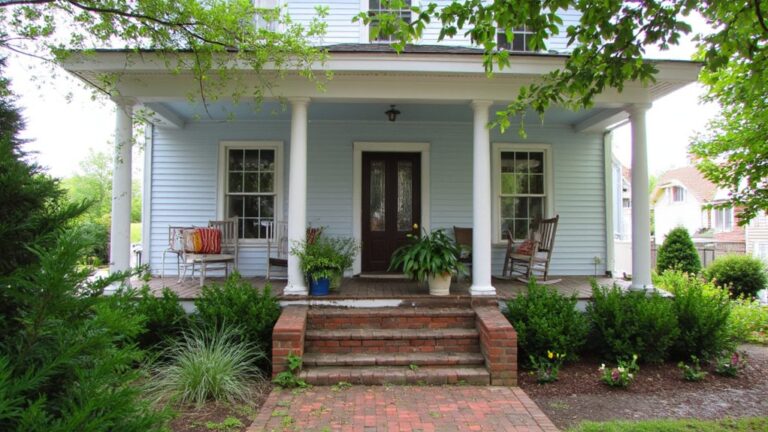 19 Colonial House Exterior Wraparound Porch Designs That Feel Inviting inviting colonial porch designs