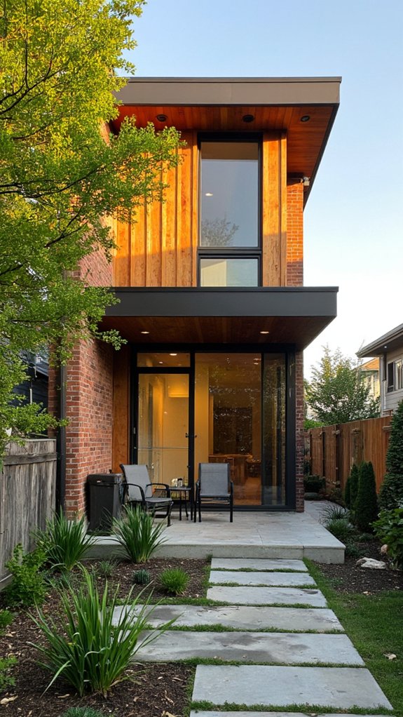 inviting open entryway design