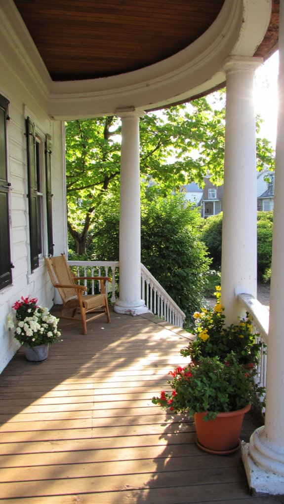 inviting outdoor living space