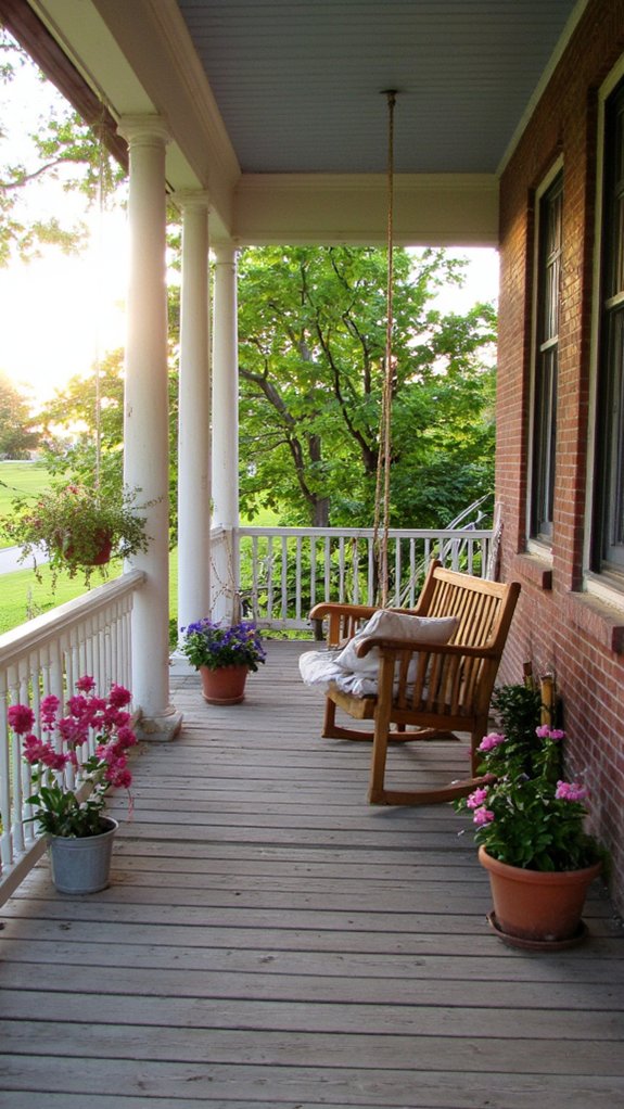 inviting porch retreat vibes