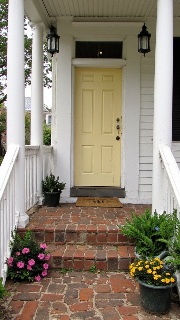 inviting warm entryway details