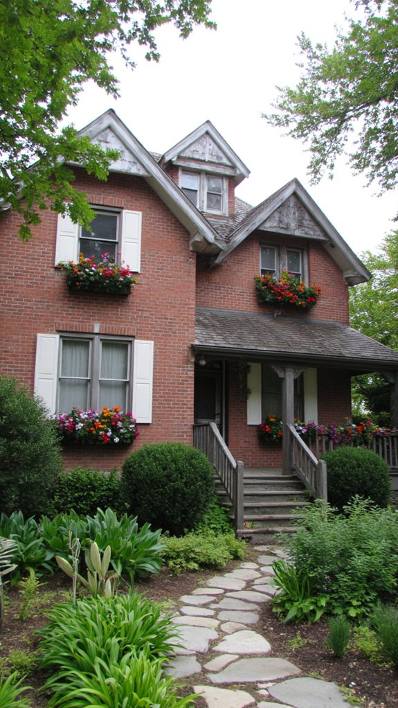 landscaping enhances dormer appeal