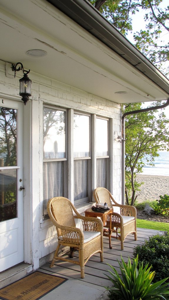 large windows serene ambiance