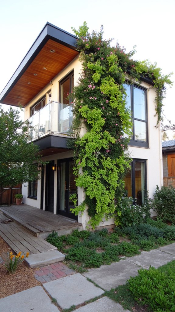 living walls enhance architecture