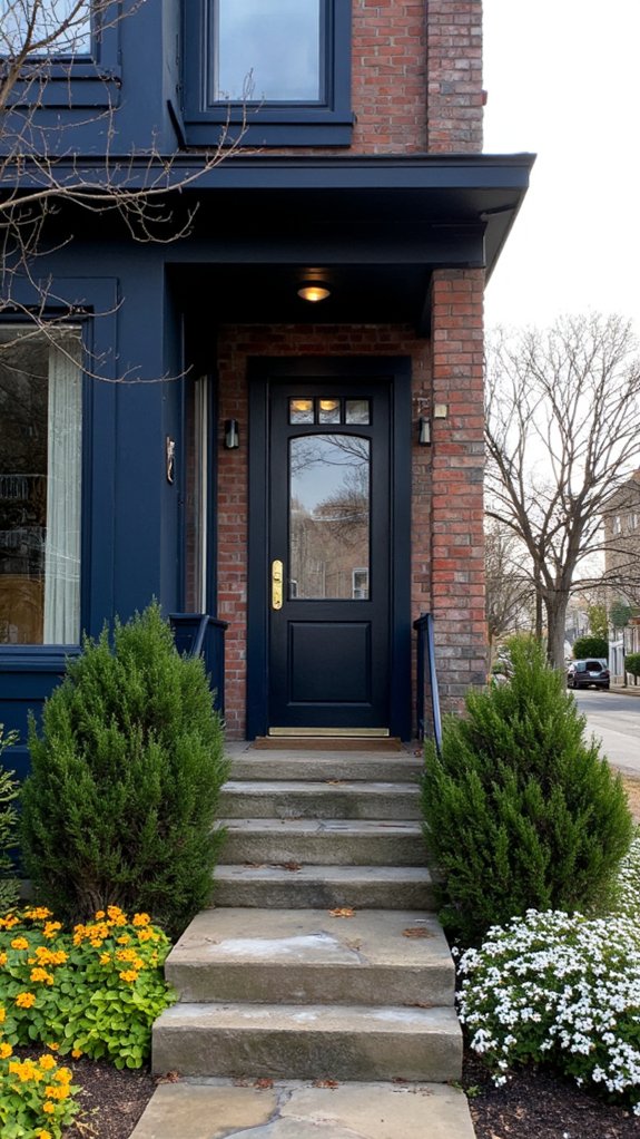 luxurious dark blue elegance