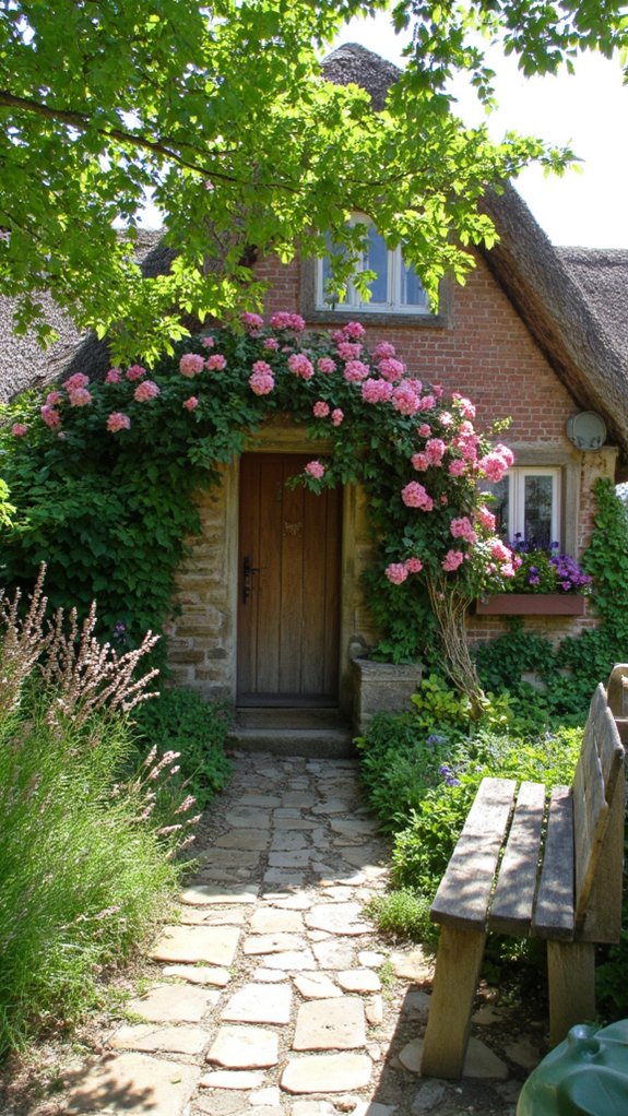 magical cottage entrance awaits