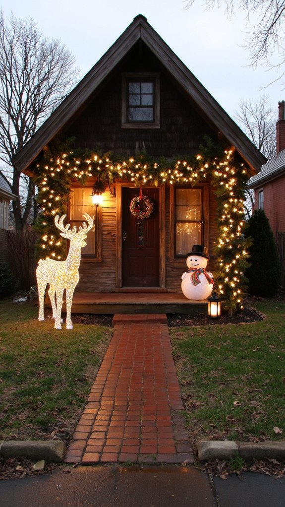 magical holiday exterior decorations