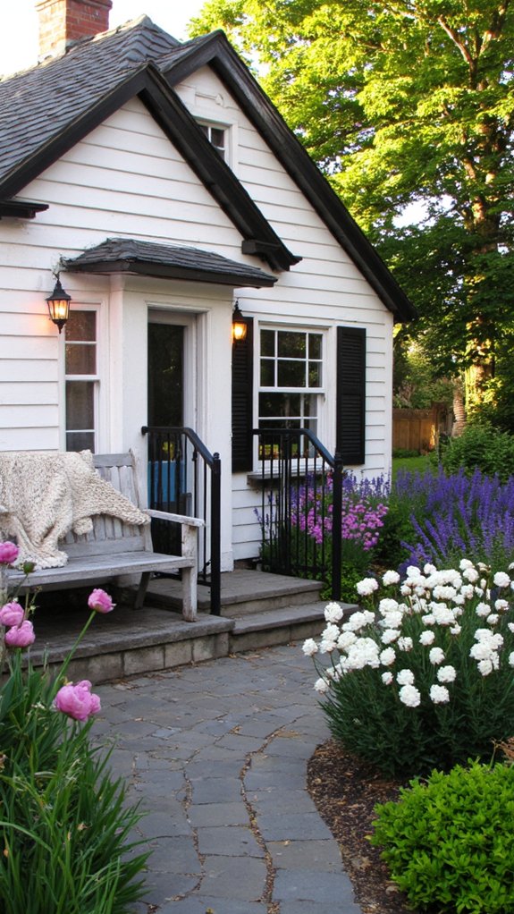magical lantern lit garden