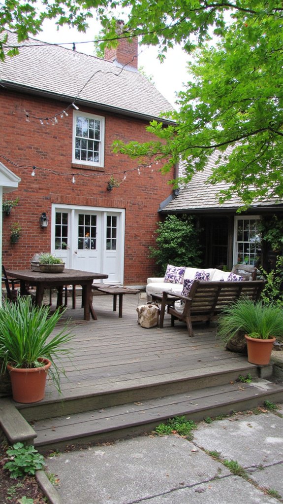 maximizing outdoor relaxation space