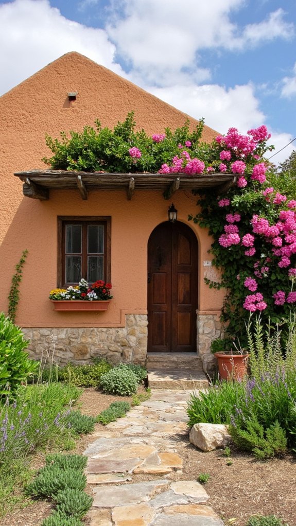 mediterranean inspired coastal cottages