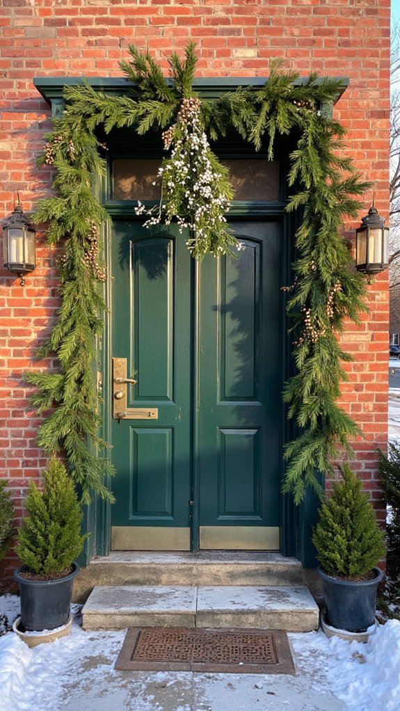 mistletoe creates festive cheer