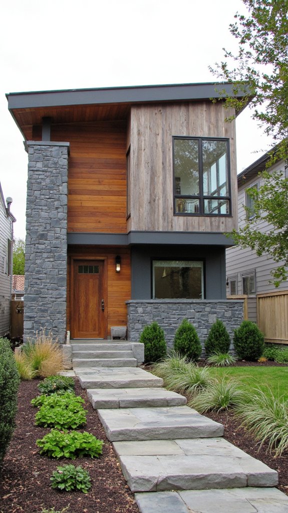 mixed materials enhance aesthetics