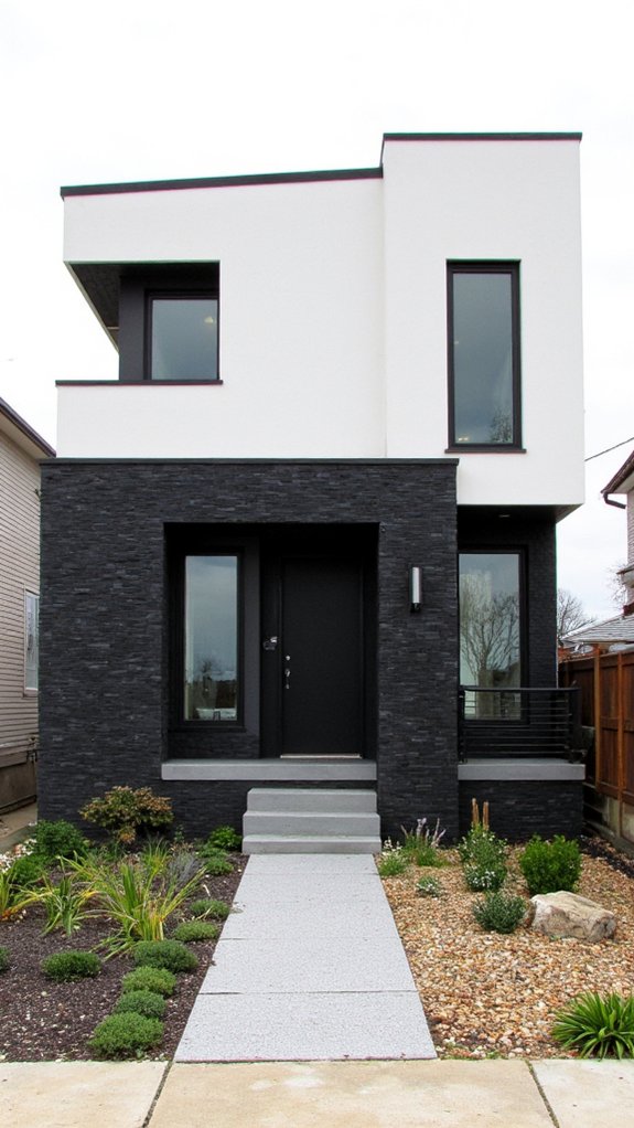 mixing materials for aesthetics