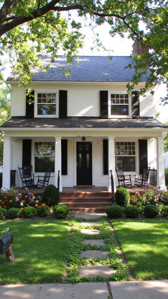 modern colonial aesthetic fusion