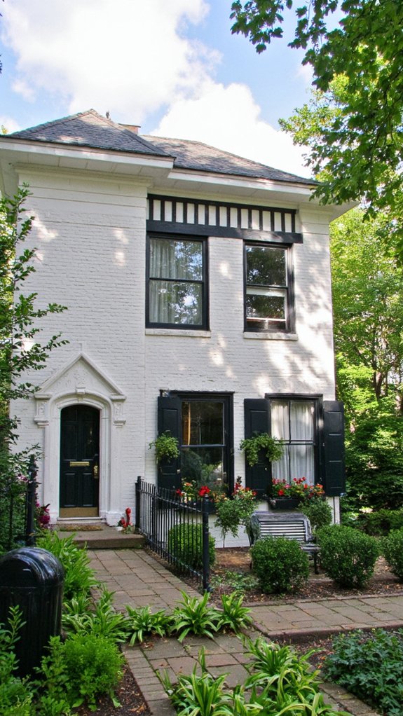 modern elegance in contrast