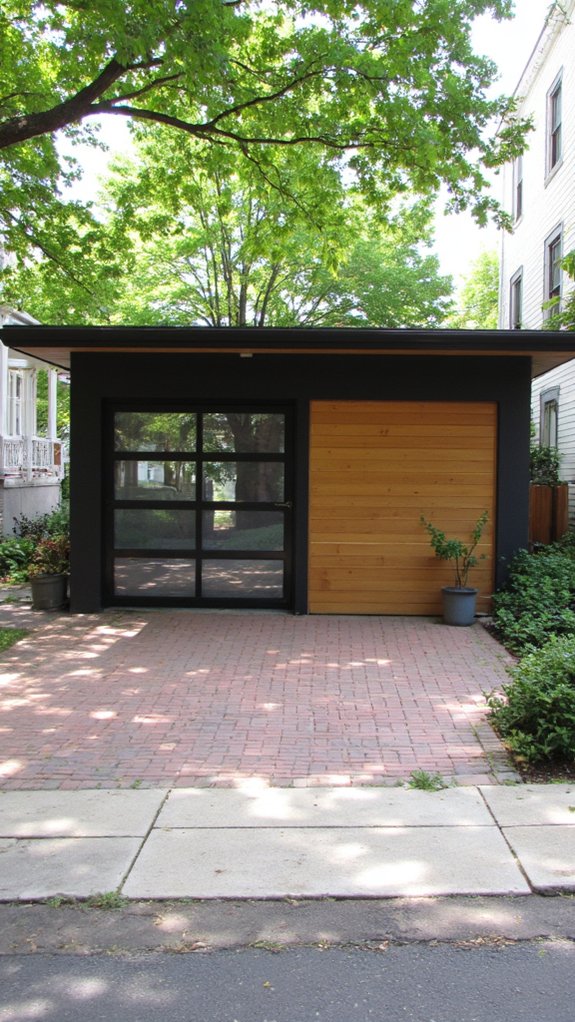modern elegant garage design