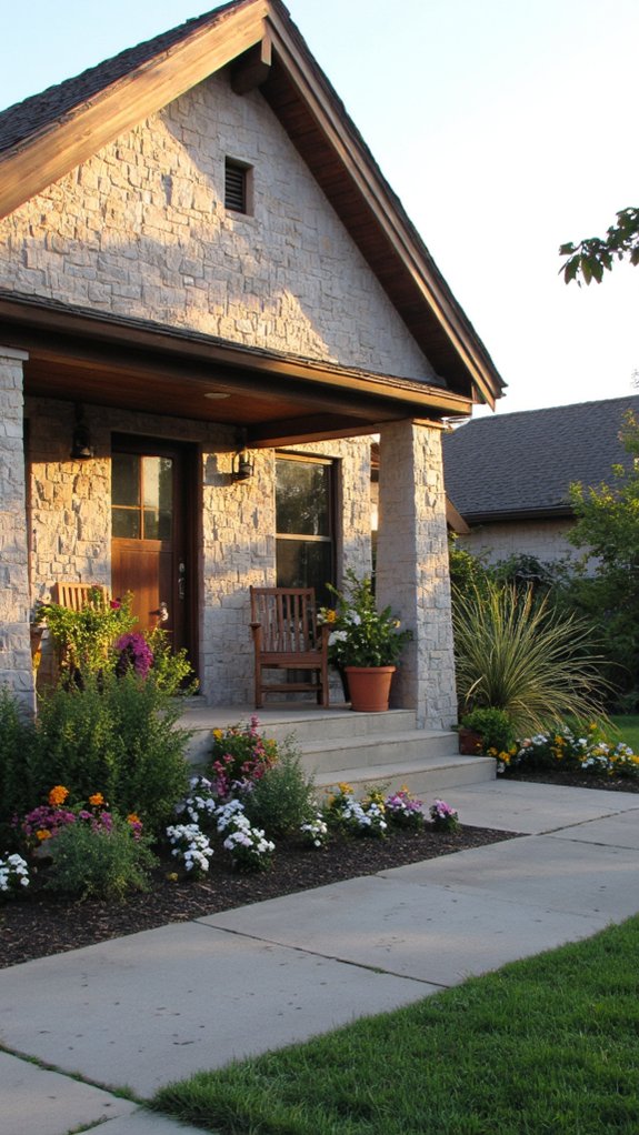 modern elegant limestone cladding