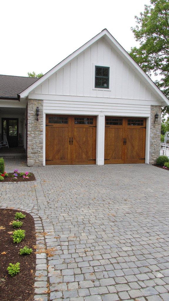 modern farmhouse garage design