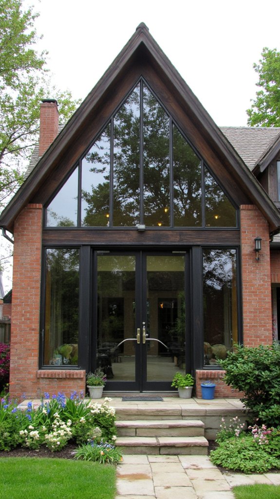 modern glass in tradition