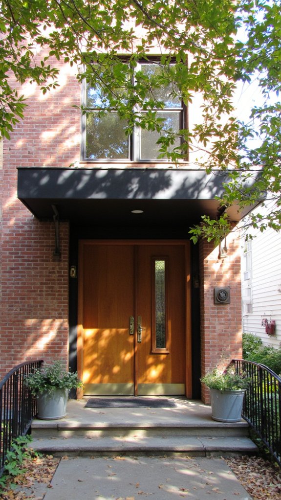 modern minimalist entryway design