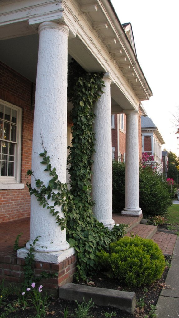 modern pillars with tradition