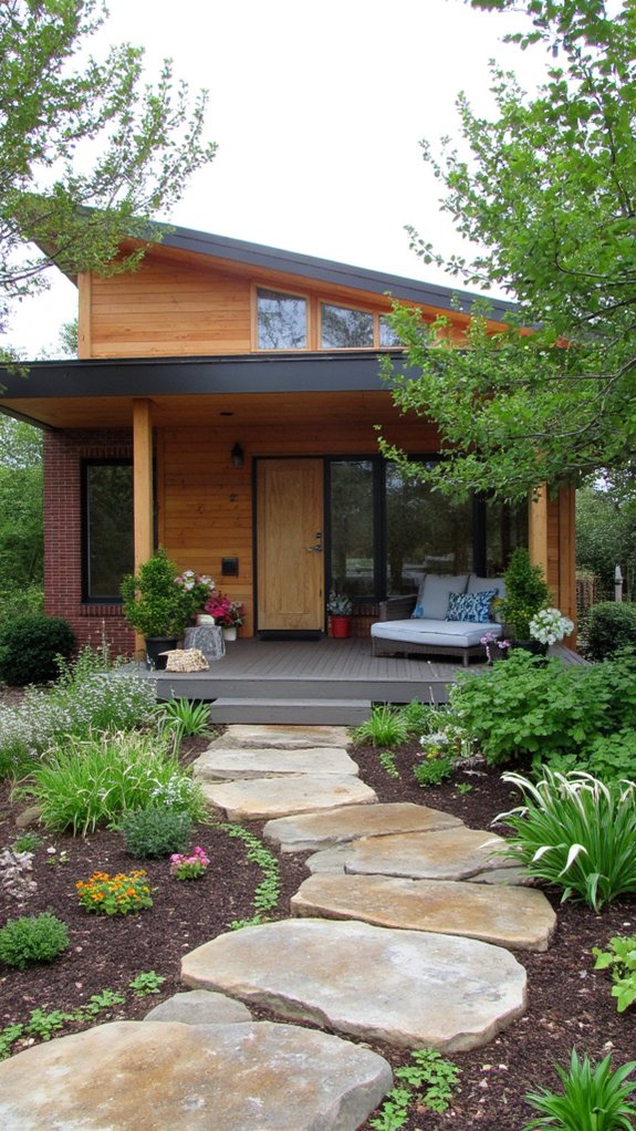 native plants and pathways