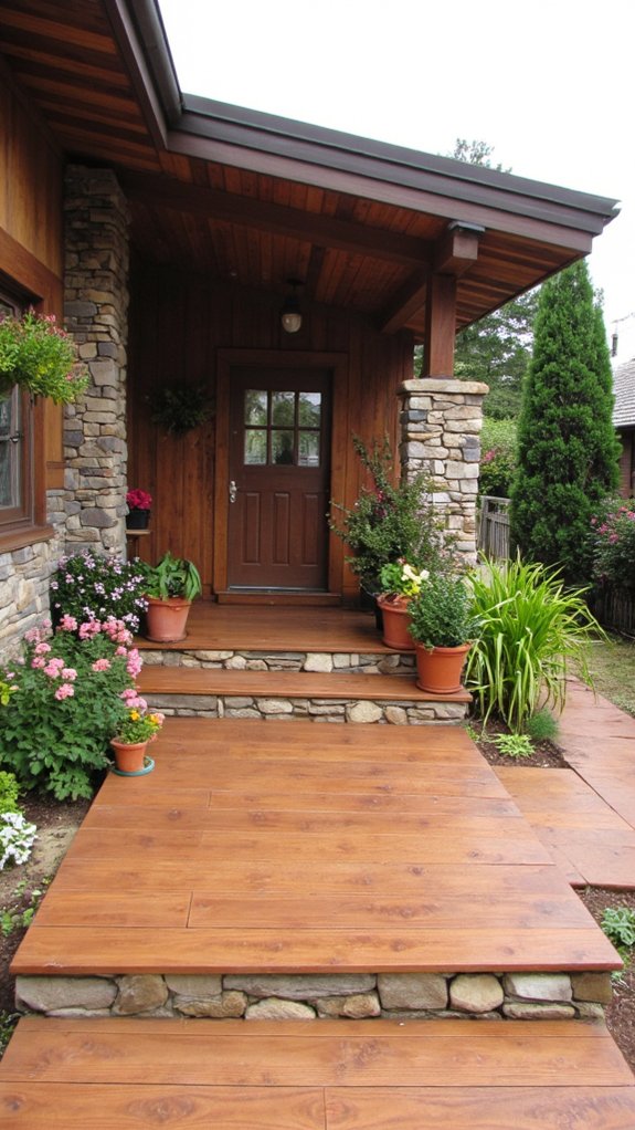 natural aesthetic with durability