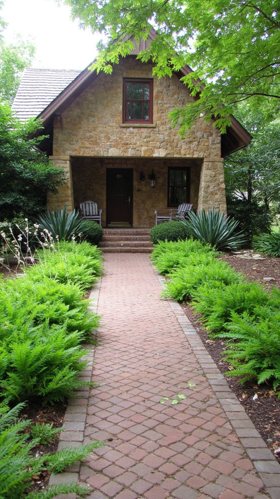 natural charm surrounds cottage