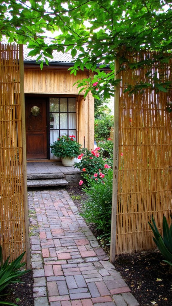 natural eco friendly privacy screens