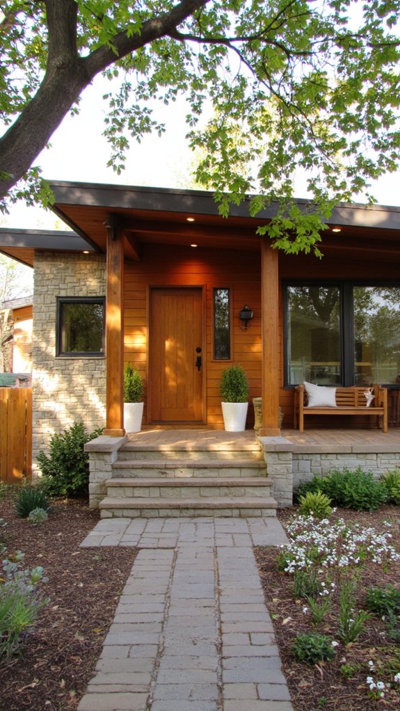 natural materials and simplicity