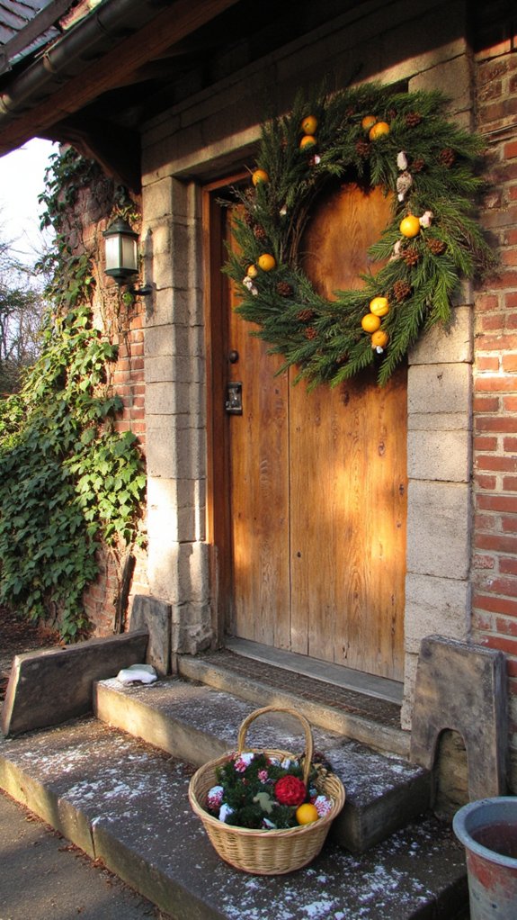 natural materials for wreaths