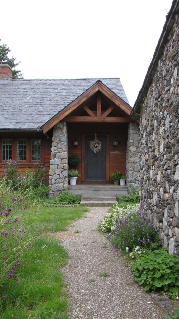 natural stone exterior elegance