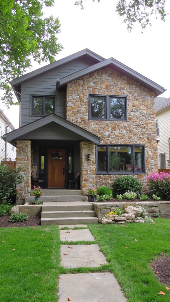 natural stone exterior elegance