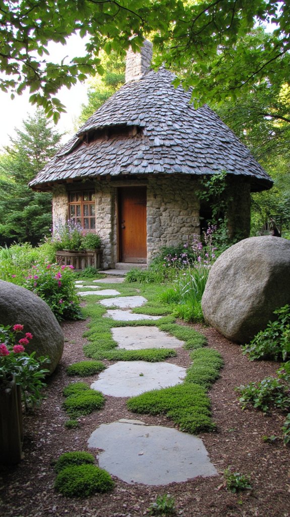 natural stones enhance landscaping